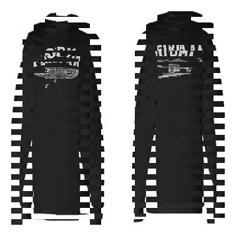 Florida Man Alligator Meme Florida & Merchandise Long Sleeve T-Shirt T-Shirt | Mazezy