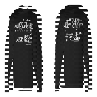 Forklift Operator Forklift Certified Retro Vintage Long Sleeve T-Shirt | Mazezy