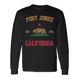 Fort Jones California Long Sleeve T-Shirt | Mazezy