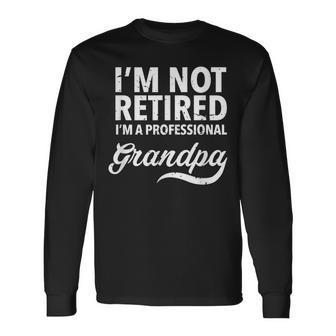 Foxy Grandpa Long Sleeve T-Shirt T-Shirt | Mazezy