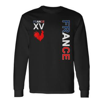 France Rugby Man Woman Child Rugby Player Xv Long Sleeve - Seseable