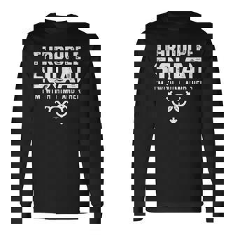 Fun Polyamory Relationship Polyamorous Throuple Squad Long Sleeve T-Shirt | Mazezy