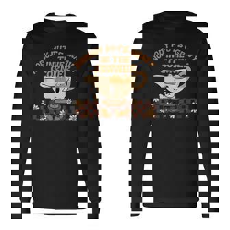 Fun Thanksgiving Nobody Puts Gravy In The Corner Gravy Lover Long Sleeve T-Shirt - Monsterry