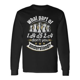 Chess Player Chess Lover Chess Club Chess Long Sleeve T-Shirt - Seseable