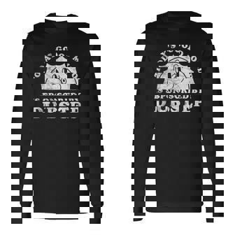 Cute Retro Vintage Dubstep Or Brostep Long Sleeve T-Shirt | Mazezy