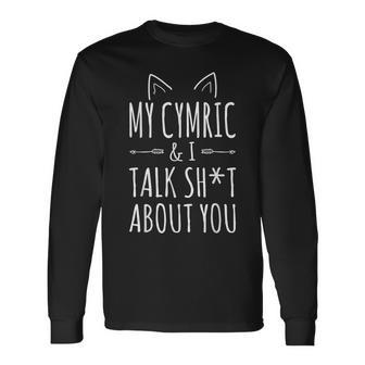 Cymric Cat Long Sleeve T-Shirt | Mazezy
