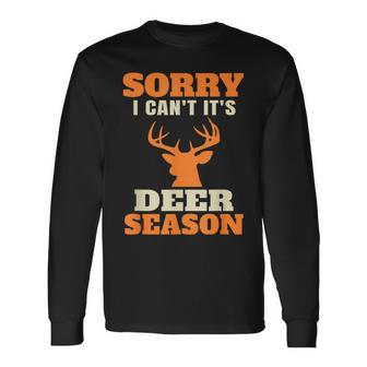 Deer Hunting Saying Joke Long Sleeve T-Shirt | Mazezy