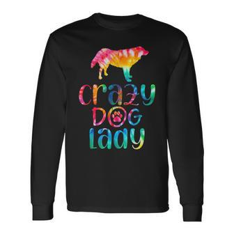 Dog Lover Slovak Cuvac Tie Dye Long Sleeve T-Shirt | Mazezy