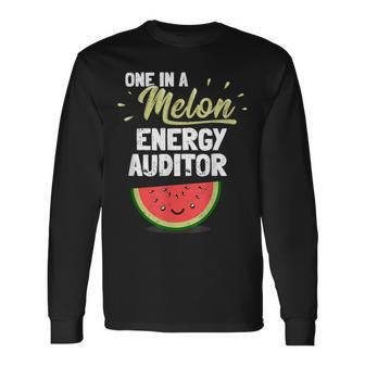 Energy Auditor Long Sleeve T-Shirt | Mazezy