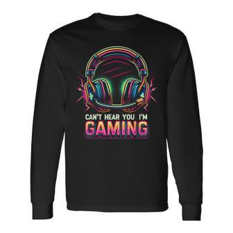 Gamer For Boys Ns Video Gaming Graphic Long Sleeve T-Shirt - Monsterry CA