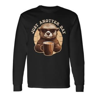 Otter Just Anotter Day For Otter Lover Long Sleeve T-Shirt | Mazezy