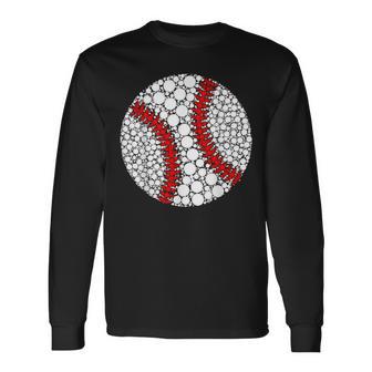 Polka Dot Baseball Lover Player International Dot Day Long Sleeve - Monsterry DE