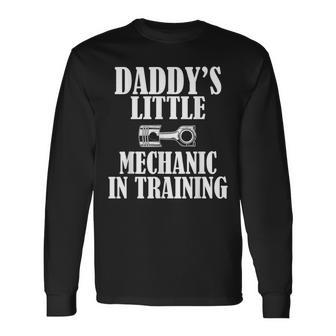 Future Auto Diesel Car Mechanic In Training Garage Workshop Mechanic Long Sleeve T-Shirt T-Shirt | Mazezy