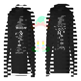 The Gay Elf Matching Family Group Christmas Party Pajama Long Sleeve T-Shirt - Monsterry