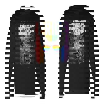 Gay Pride Australian Cattle Dog Lgbt Lgbtq Long Sleeve T-Shirt | Mazezy