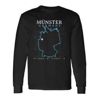 Germany Münster Long Sleeve T-Shirt | Mazezy