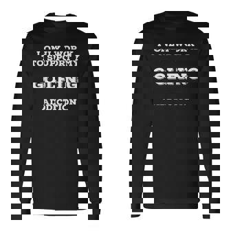 Golfing Mad Golf Ideas For Golfers Golf Long Sleeve T-Shirt T-Shirt | Mazezy