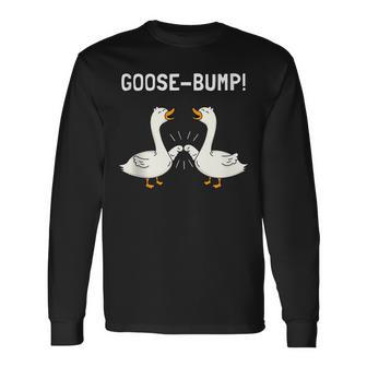 Goose-Bump Fist Bump Fist Greeting Faustcheck Ghetto Fist Long Sleeve T-Shirt T-Shirt | Mazezy