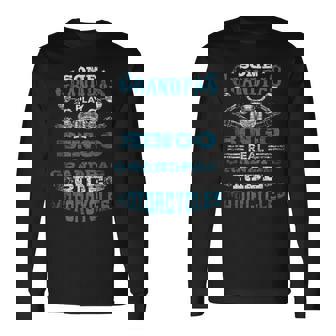 Some Grandpas Play Bingo Real Grandpas Ride Motorcycles Long Sleeve T-Shirt | Mazezy