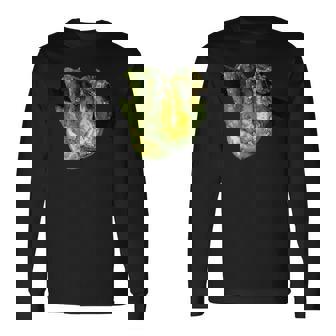 Green Tree Python Reptile Photography Long Sleeve T-Shirt | Mazezy