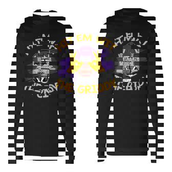 Do The Griddy Griddy Dance Football American Football Long Sleeve T-Shirt | Mazezy