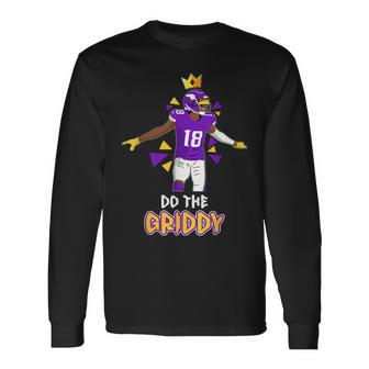 Do The Griddy Griddy Dance Football Long Sleeve - Monsterry AU