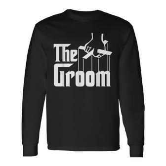 Groom Groomsmen Bachelor Party S Long Sleeve T-Shirt | Mazezy