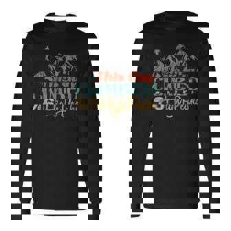 This Guy Climbed 46 High Peaks Long Sleeve T-Shirt | Mazezy