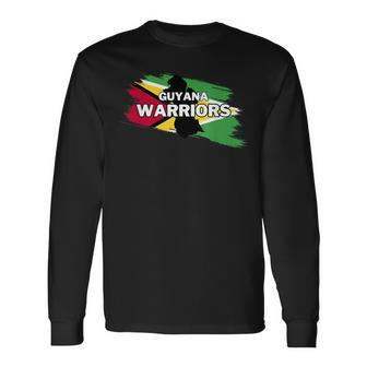 Guyana Warriors Cricket Long Sleeve T-Shirt - Seseable
