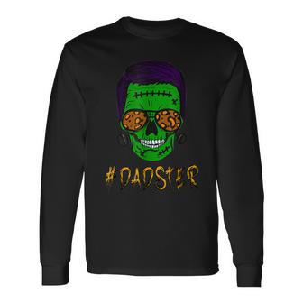Halloween Dadster Dad Father Costume Long Sleeve T-Shirt T-Shirt | Mazezy