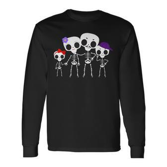 Halloween Family Ghost Long Sleeve T-Shirt | Mazezy