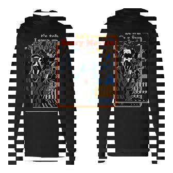 Halloween Let’S Watch Scary Horror Movies Ghost Series Halloween Long Sleeve T-Shirt | Mazezy