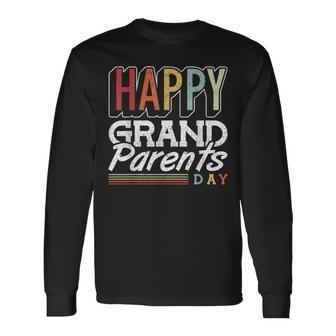 Happy Grandparents Day Grandparents Day Long Sleeve - Seseable