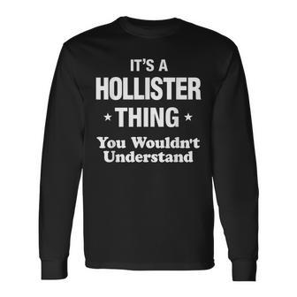 Hollister Thing Name Reunion Reunion Long Sleeve T-Shirt T-Shirt | Mazezy