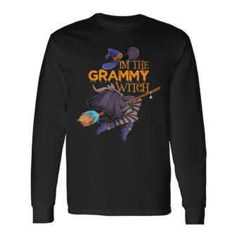 I'm The Grammy Witch Halloween Matching Group Costume Long Sleeve T-Shirt - Monsterry UK