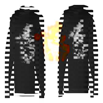 Inscryption Leshy Fire Boss Psychological Card Game Scary Scary Long Sleeve T-Shirt | Mazezy