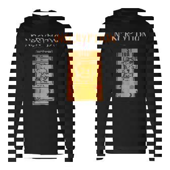 Inscryption Psychological Stoad Card Game Halloween Scary Halloween Long Sleeve T-Shirt | Mazezy