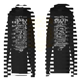 It's An Badger Thing You Wouldn't Understand Name Vintage Long Sleeve T-Shirt | Seseable UK