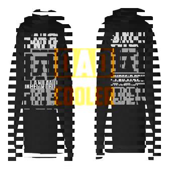 Janitor Dad Like A Regular Dad But Cooler Long Sleeve T-Shirt | Mazezy