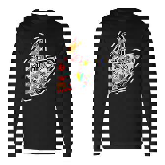 Japanese Domestic Market Car Jdm Wakaba Shoshinsha Leaf Long Sleeve T-Shirt | Mazezy