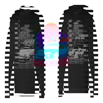 Jdm Japanese Automotive Retro Tuner Car Long Sleeve T-Shirt | Mazezy