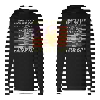 Joe Biden Happy 4Th Of Fathers Day 4Th Of July Long Sleeve T-Shirt | Mazezy