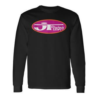 Jt Racing Purple Orange Old School Bmx Bmx Long Sleeve T-Shirt T-Shirt | Mazezy