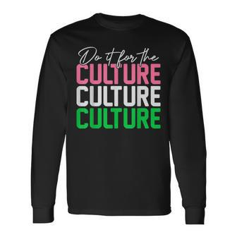 Junenth Aka Do It For The Culture Long Sleeve T-Shirt T-Shirt | Mazezy