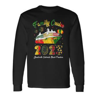 Junenth Cruise 2023 Summer Celebration Long Sleeve T-Shirt | Mazezy
