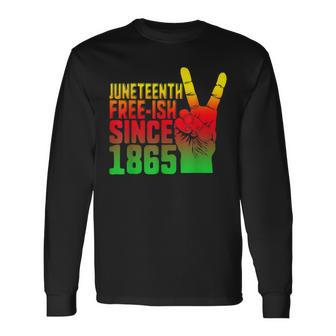 Junenth Freedom Day African American June 19Th 1965 Long Sleeve T-Shirt - Thegiftio UK