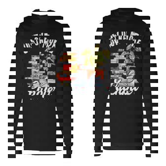 Just One More Chapter Book Reading Nerd Book Lover Long Sleeve T-Shirt - Thegiftio