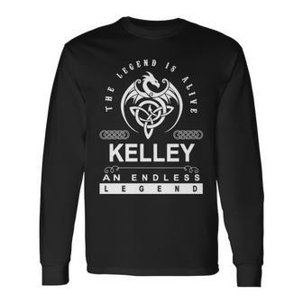 Kelley Name Kelley An Enless Legend Long Sleeve T-Shirt - Seseable