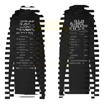 Kilgore Name Kilgore Facts V2 Long Sleeve T-Shirt - Seseable