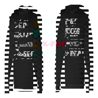 Kpop Music Long Sleeve T-Shirt | Mazezy